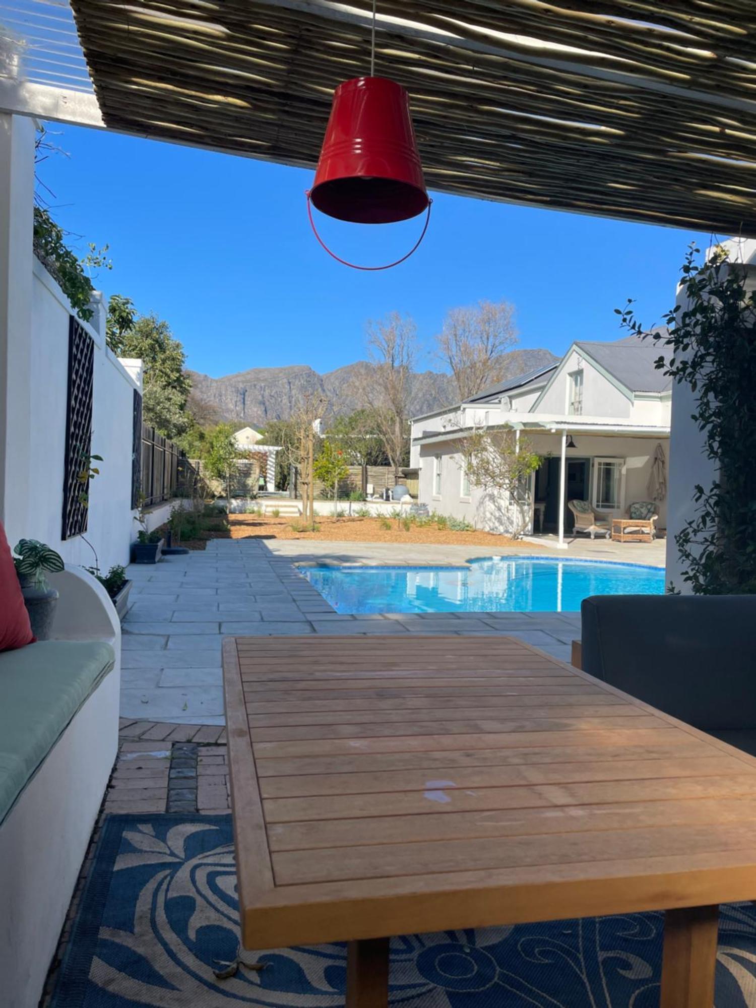 Largest One Bed Apartment & Private Pool In The Hoek Franschhoek Exterior foto